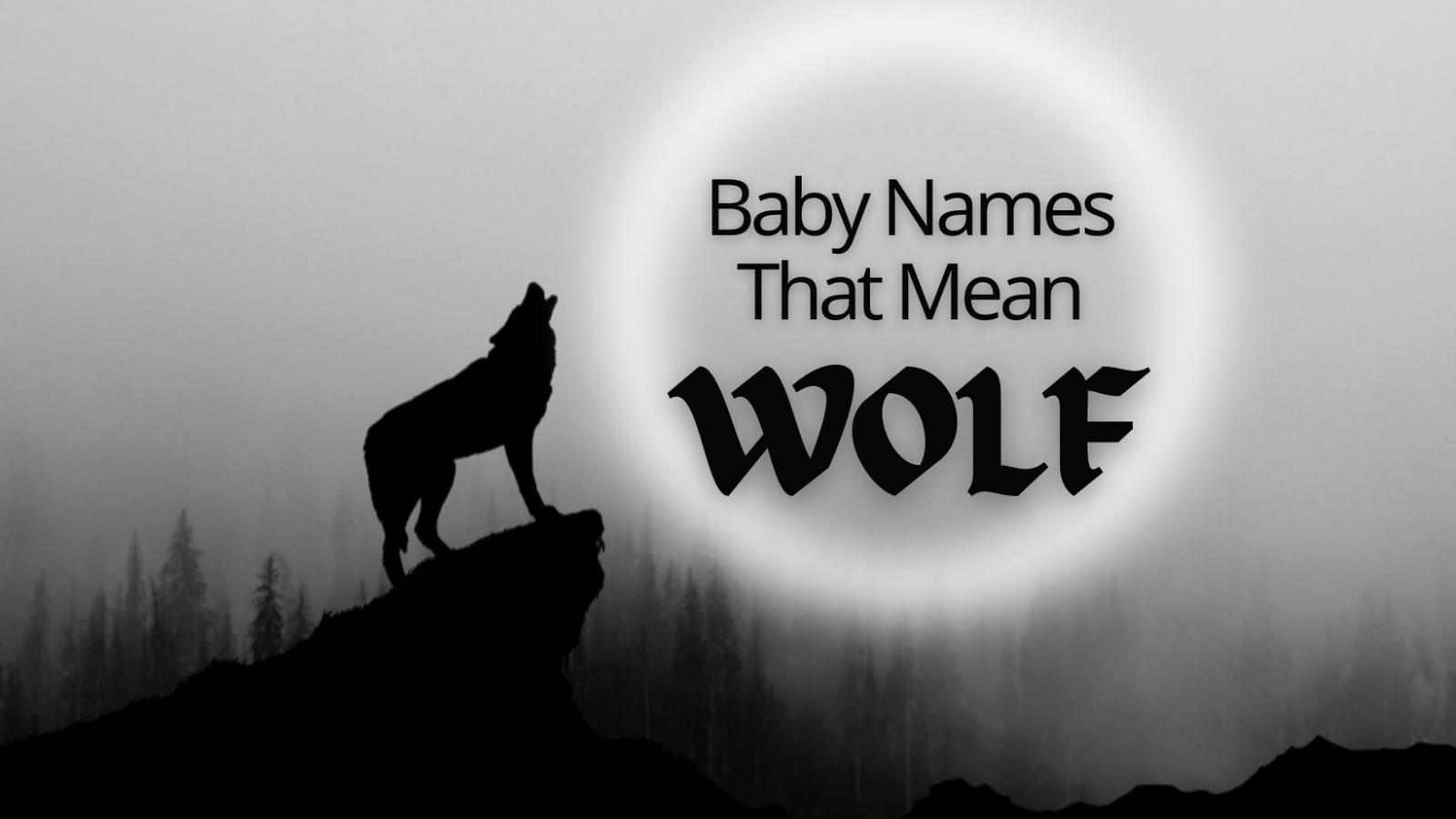 Are there any baby names that mean wolf?