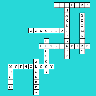 What is a crossword puzzle writer known for?