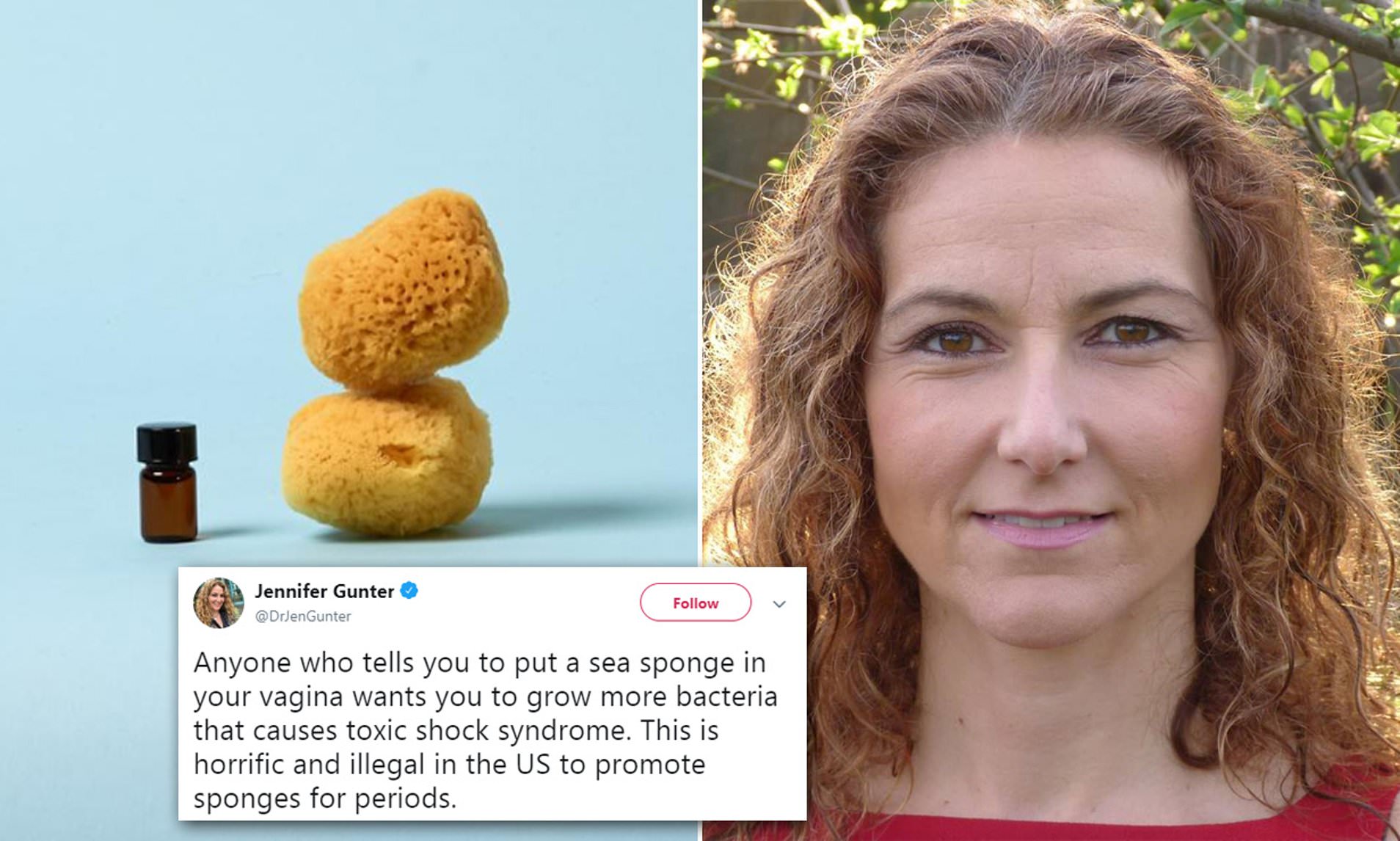 Can you put a sea sponge in your vagina?
