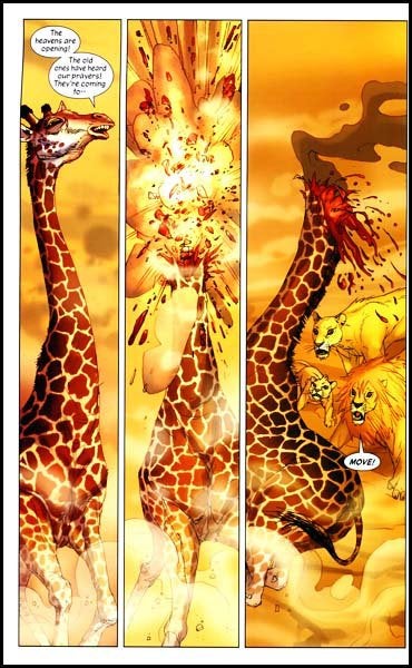 Do giraffes heads explode?