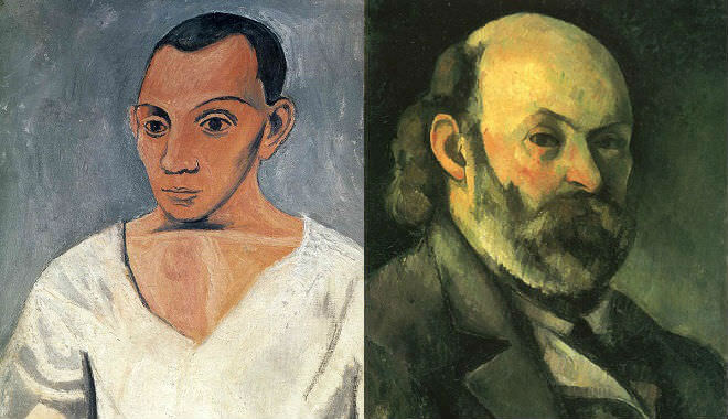 How did Paul Cezanne influence Pablo Picasso?
