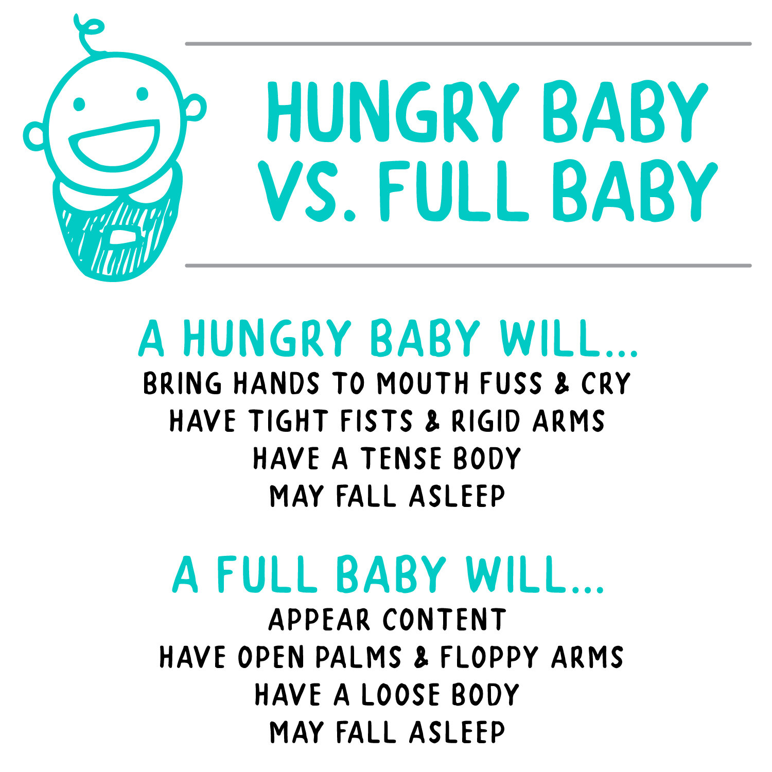 How do I Know my Baby is full?