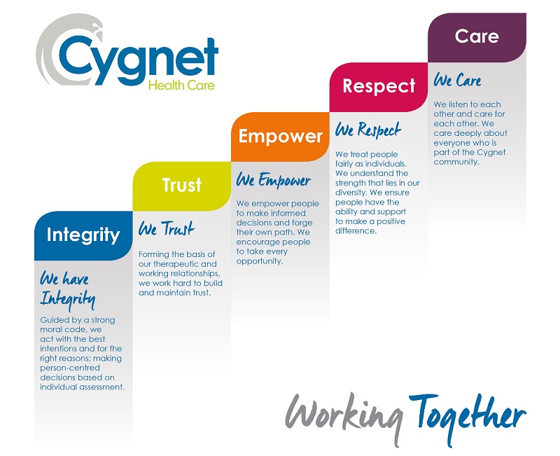 What does Cygnet Health Care do?