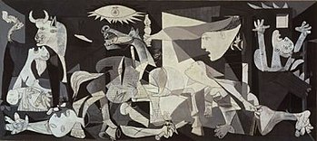 What is the significance of Pablo Picasso's Guernica?