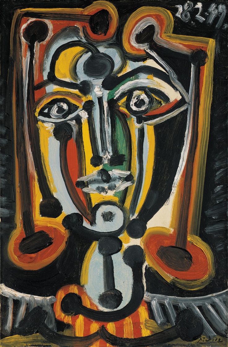 What kind of art did Picasso do in 1949?