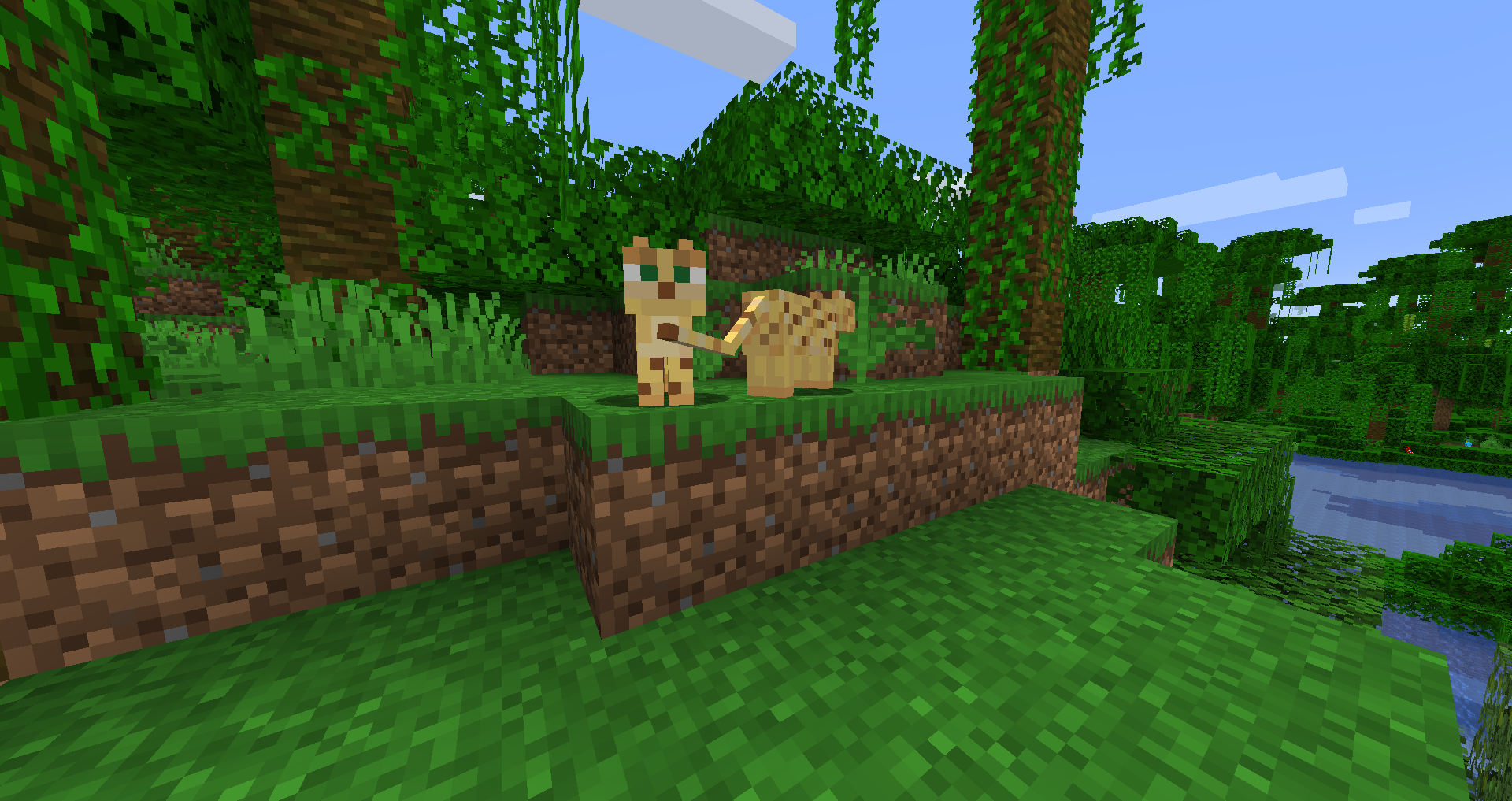 Why are ocelots and cats considered hostile mobs?